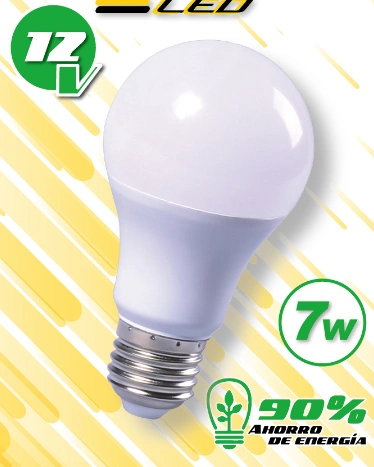 3W 5W 7W 9W 12W 12V 24V DC Solar LED Lightbulb Bulb Light