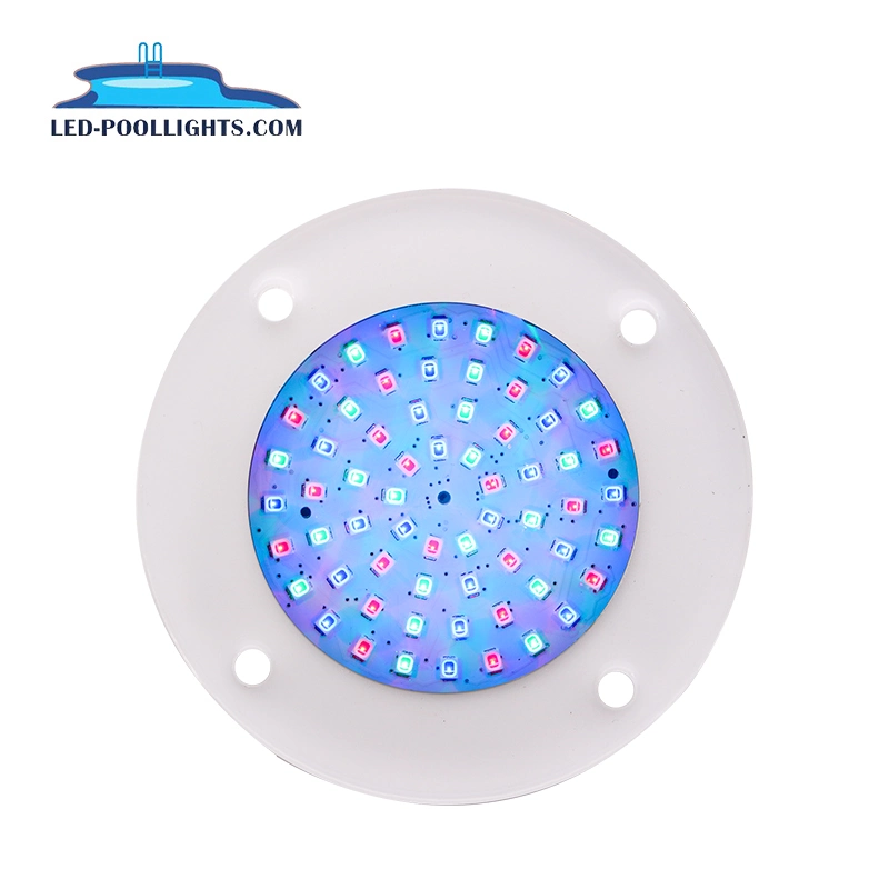 New slim PAR56 18W Resin Filled IP68 LED Picine Bulb Underwater Flat Swimming Pool Light