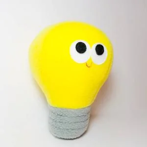 Plush Lightbulb for Pretend Play Stuffed Food Gift Image 0plush Lightbulb for Pretend Play Stuffed Food Gift Image 1plush Lightbulb for Pretend Play Stuffed