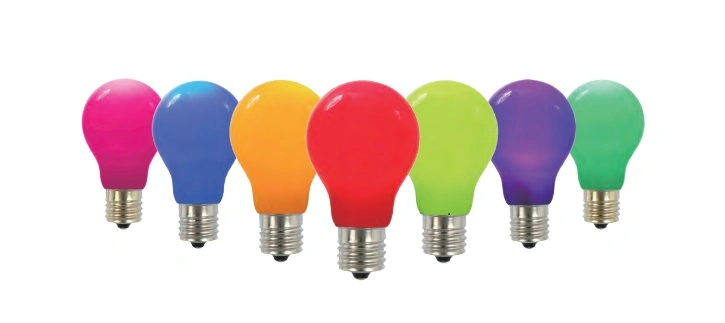 LED A60 6W Colorful E27 LED Bulb Lamp