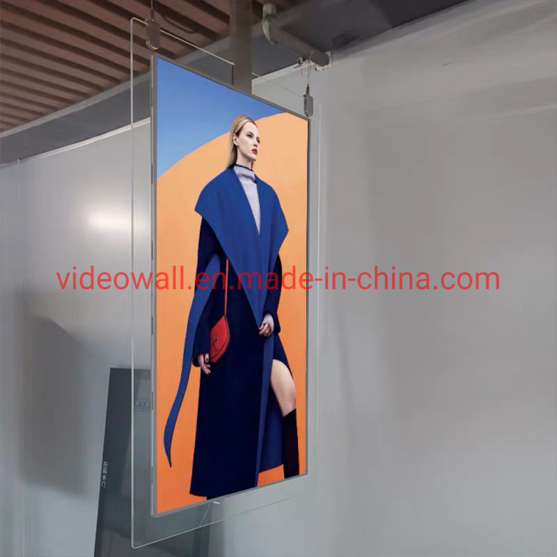 network double sided digital signage 55inch advertising display