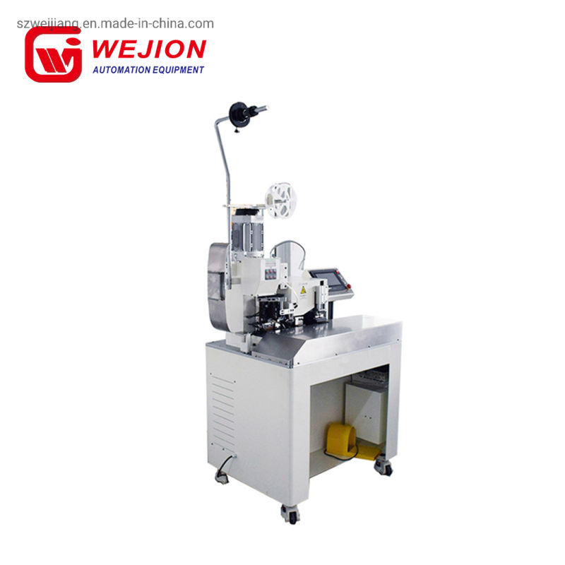 WJ3025 Multi-core sheathed wire stripping crimping terminal all-in-one machine