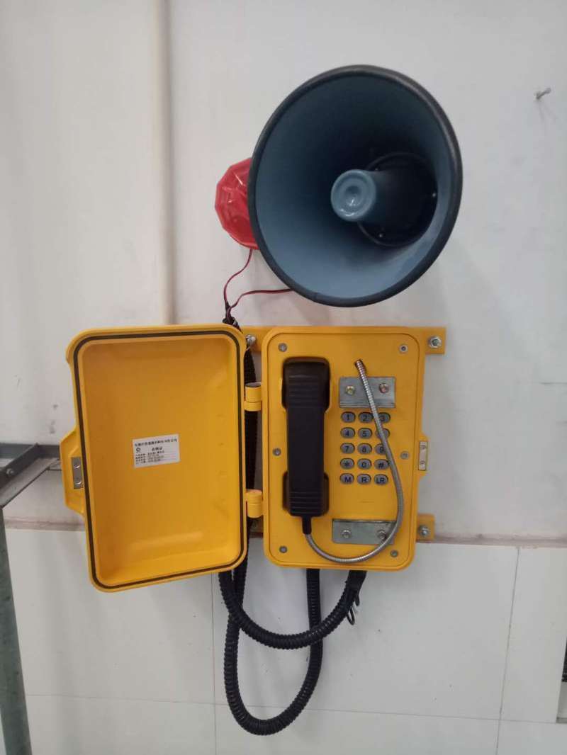 Broadcasting Loudspeaking Emergency Telephone with Horn and Beacon