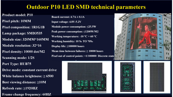 Basket Play Ground LED Screen Magnesium Alloy Die-Casting Cabinet Stadium P10 LED Display Screen