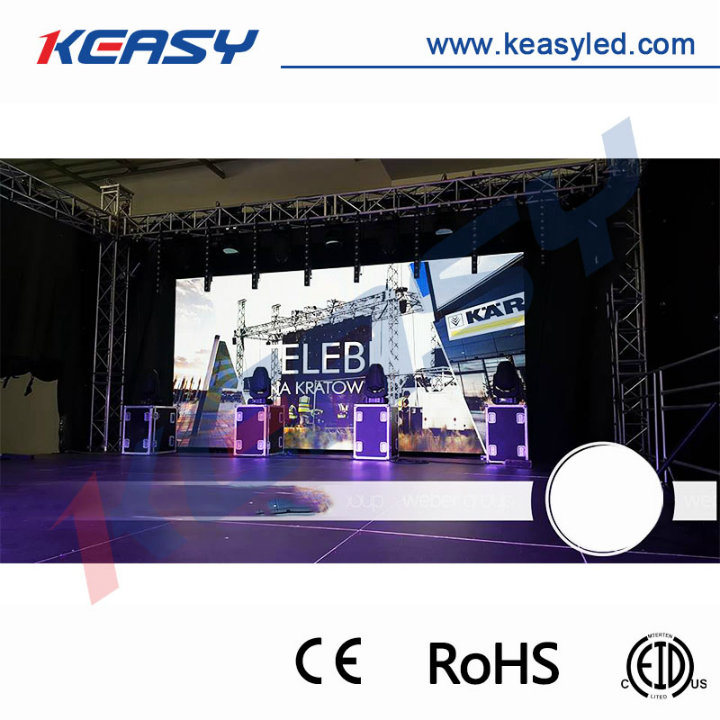 P3.91 Indoor Rental LED Display with Die Casting Aluminum LED Panel