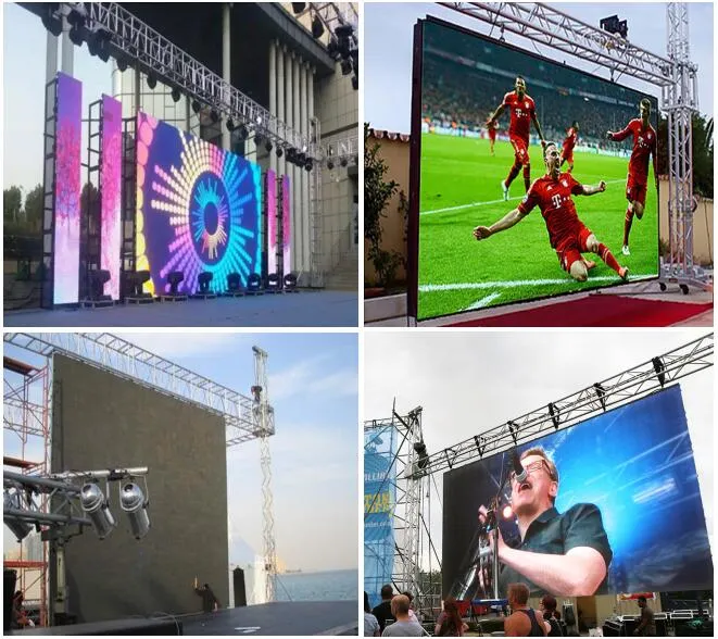 Outdoor Rental LED Display Screen Full Color LED Advertising Screen