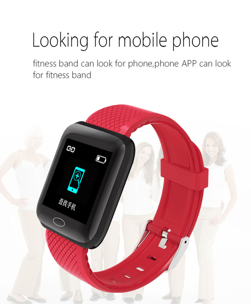 2021 Bluetooth Smart Watch Fitness Tracker Waterproof Smartwatch 116 Plus Heart Rate Watch Smart Blood Pressure Smart Band