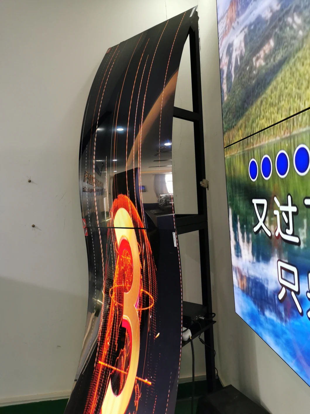 Ultra Thin Slim Transparent LCD OLED Display Digital Signage and Displays Advertising Players Screen Display