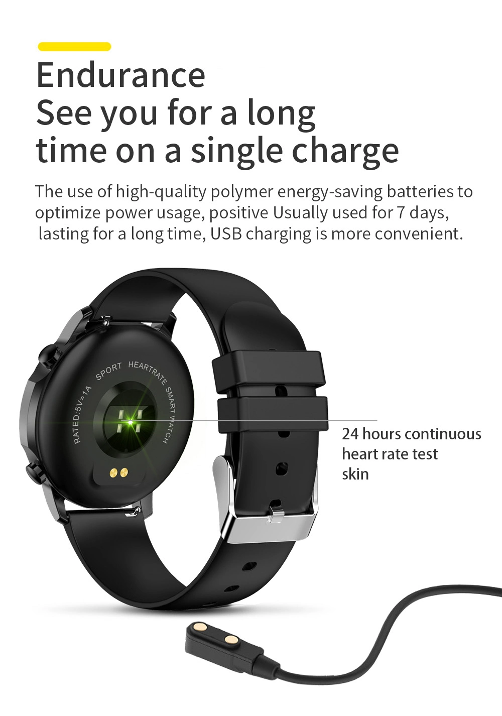 Waterproof Sport Smart Watch Smart Bracelet Blood Pressure Monitor Smart Fitness Tracker Smart Watch