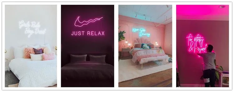 High Quality Color Change Custom Neon Sign China Just Fuck It Neon Sign LED Neon Sign