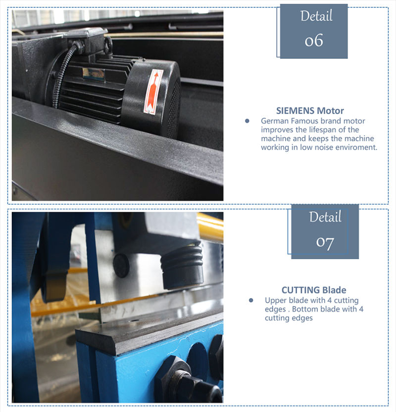 Sheet Metal Shearing Machine/Digital Display Metal Cutting Machine/Hydraulic Swing Beam Shearing Machine
