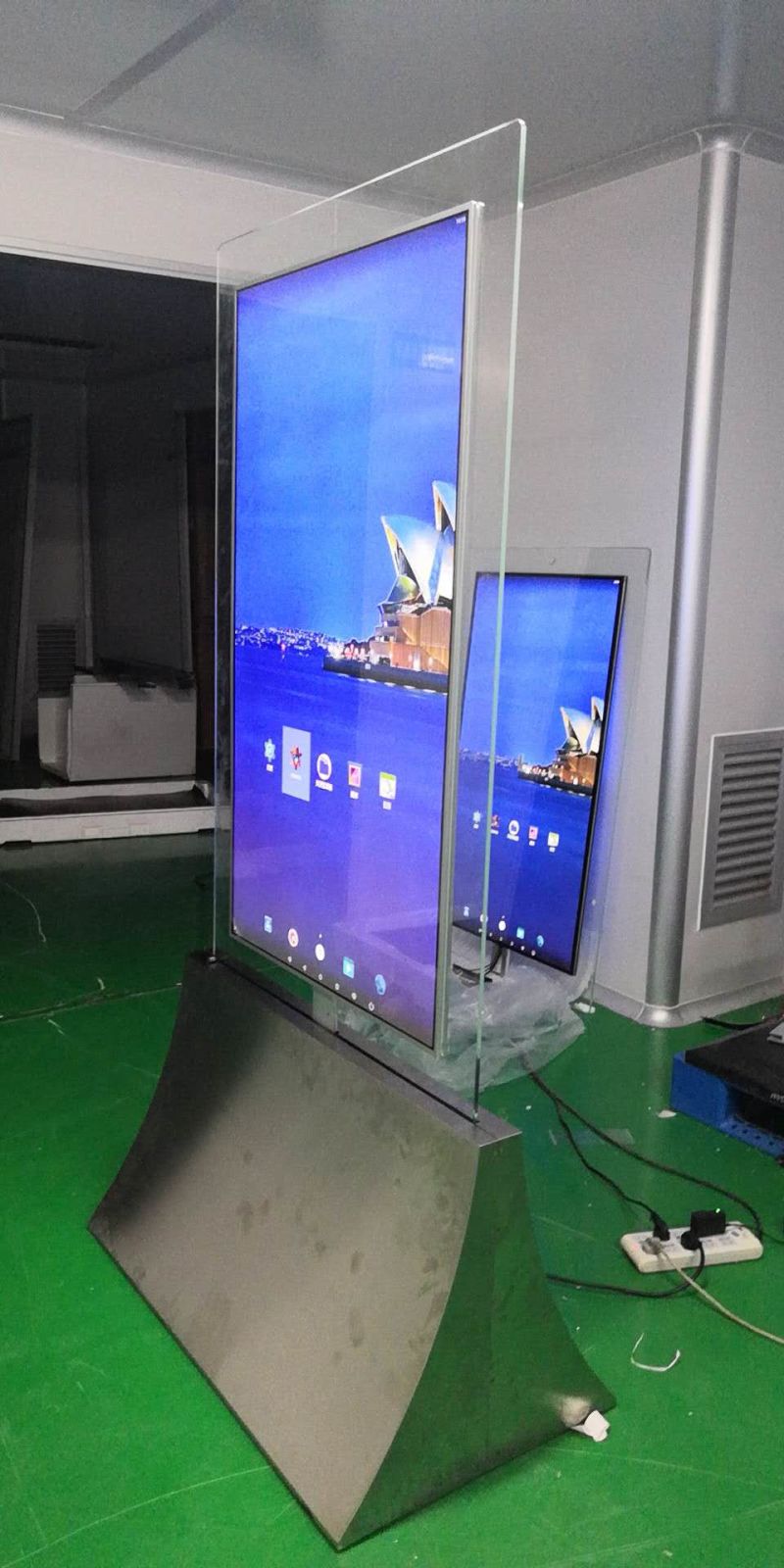 OLED Display Double Sided Design for Digital Signage