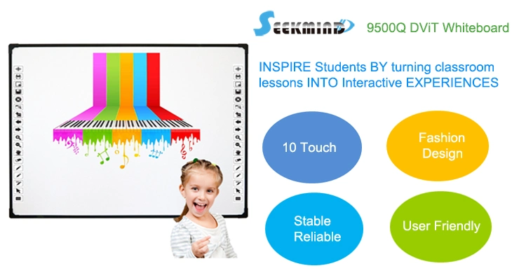 Intelligent Interactive Whiteboard Smart Digital Glass White Board Touch Base Digital Vision Induction Technology