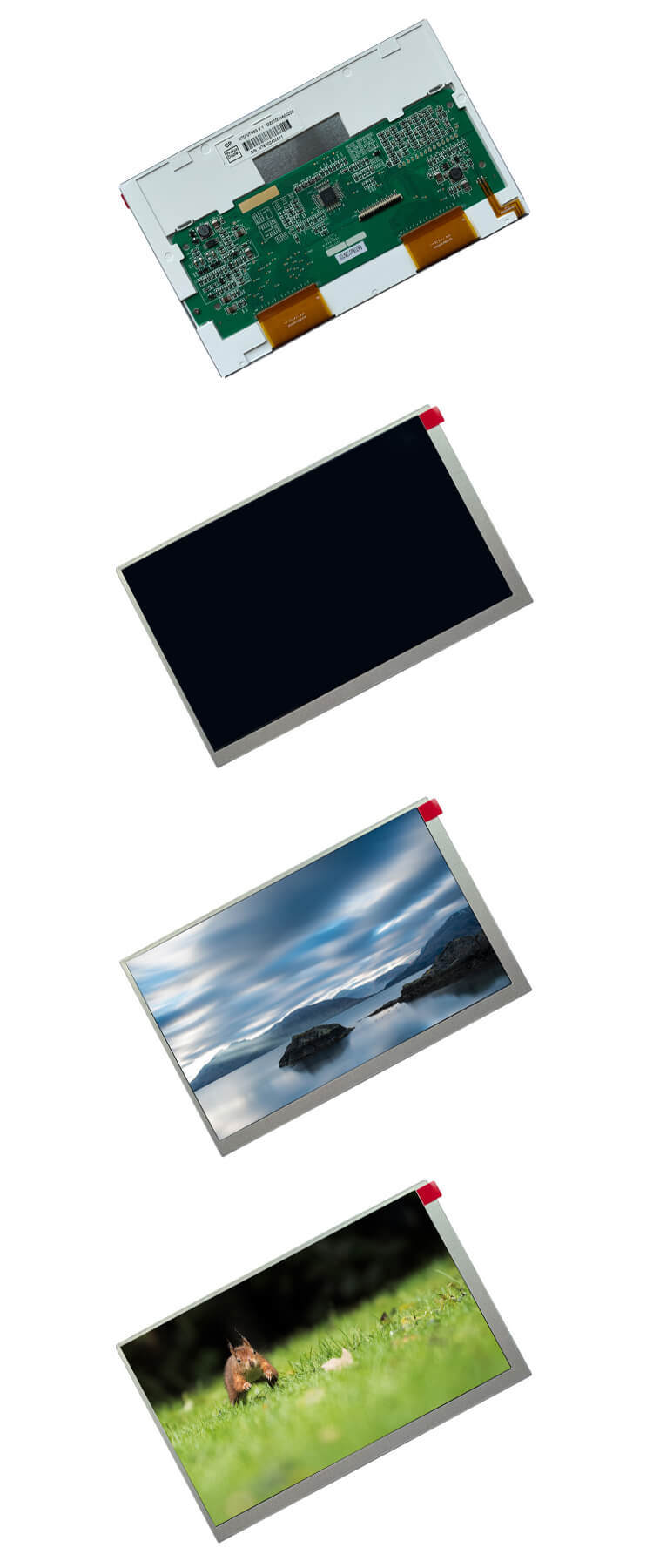Tcc 40 Pin 7 Inch 800X480 Resolution (AT070TN83) a-Si TFT LCD Display Module