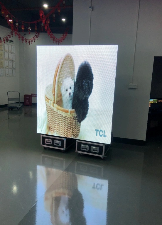 Foldable Moveable LED Display Creative Rental LED Screen