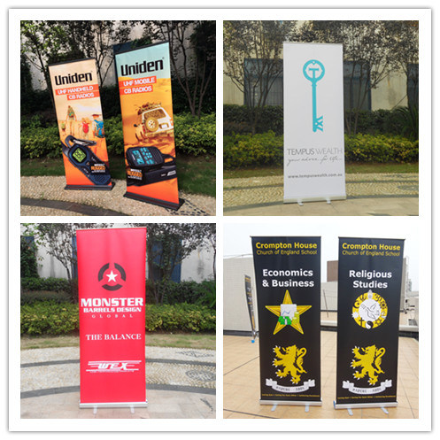 Outdoor Advertising Exhibition Event Banner Display Stands