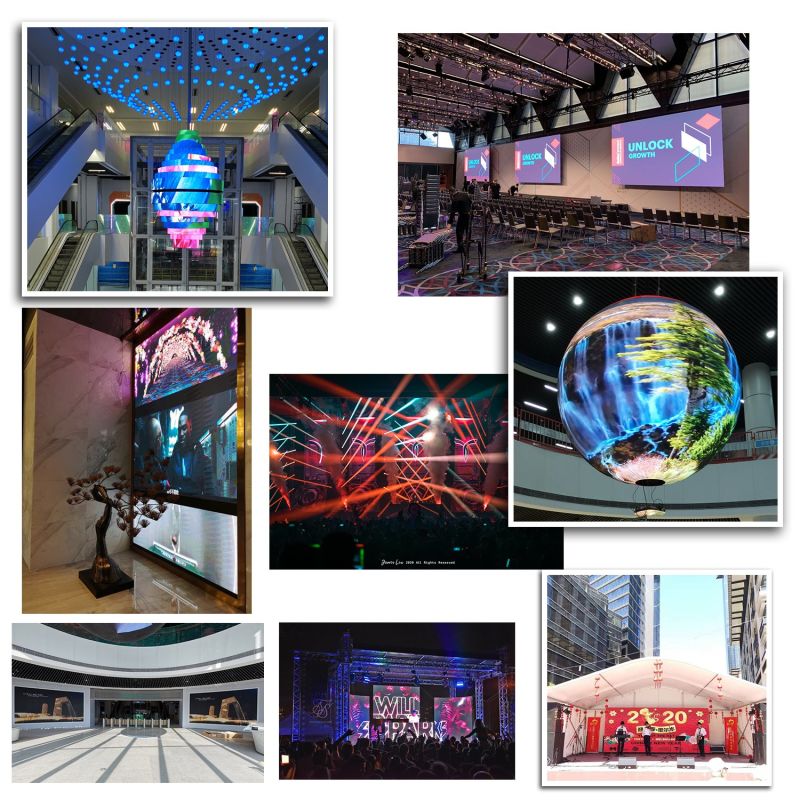 P2.5 Lightweight Fixed Strong Screen Easy Maintenance Ceiling Screen Sky LED Display Screen
