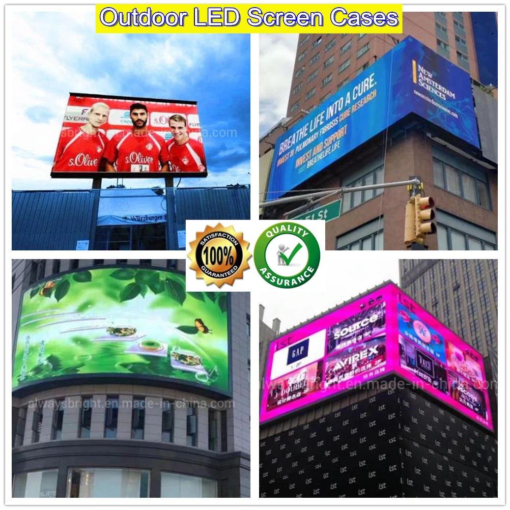 High Quality Large SMD P6 Outdoor LED Advertising Display Screen Wall