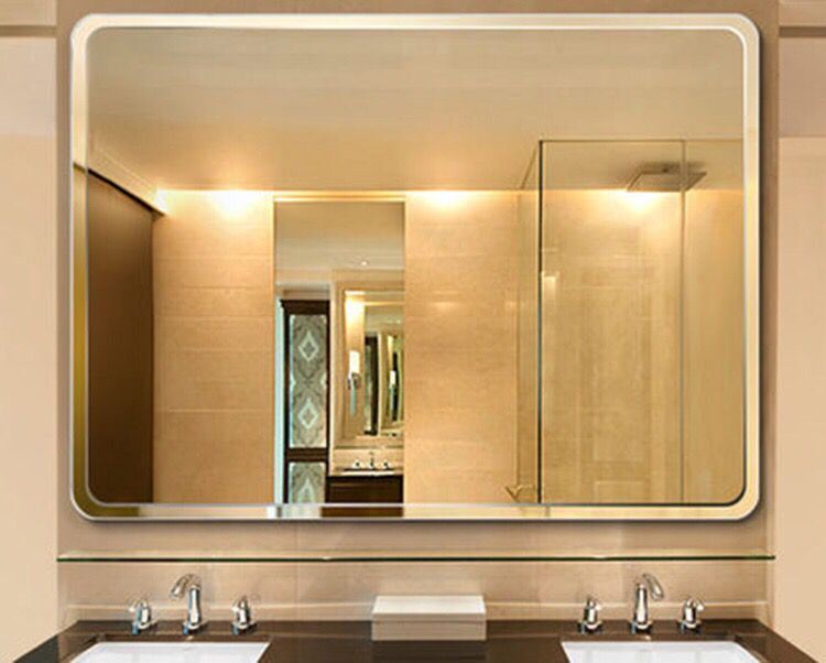 Large Full Wall Bathroom Wall Washing Mirror Wall Mounted Mirror Self-Adhesive Household Mirror