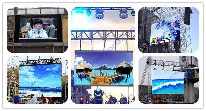P3.91 Indoor SMD Rental LED Display Screen for Car Show