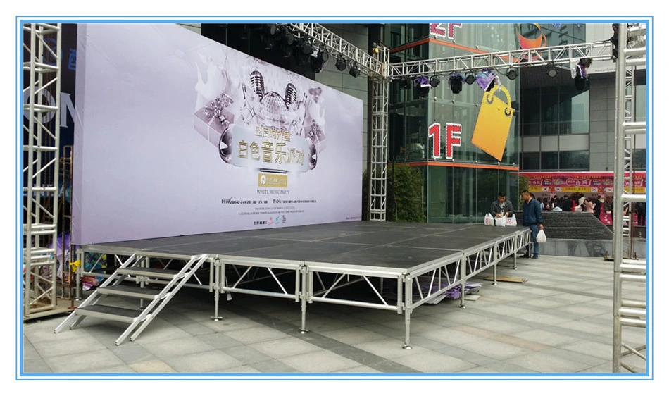 High Quality Aluminium Stage Equipment LED Event Concert Party Stage