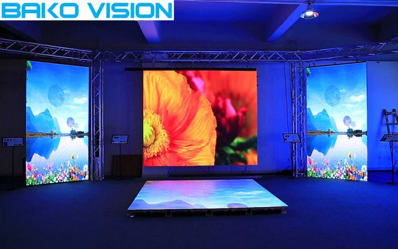 P3.91 Indoor Rental/Fixed Dual Purpose Floor LED Display Screen for Wedding / Night Club