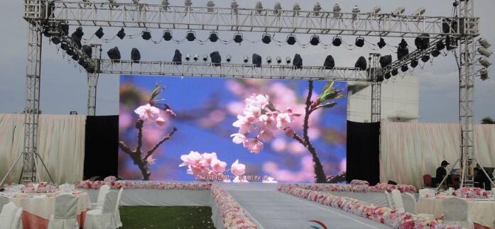 P4.8mm Full Color Outdoor Rental LED Video Wall for Stage/ Advertising/Show