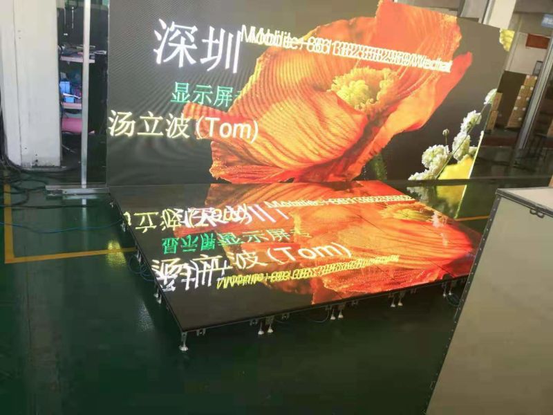 Commercial Stage Dance Floor Outdoor Panel, Concert Rental Full Colour LED Display Screen