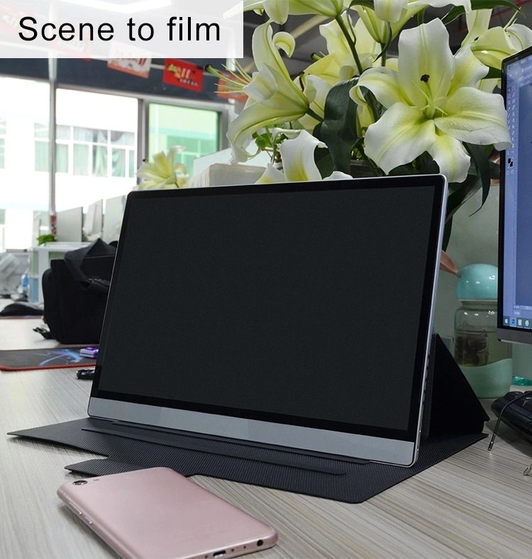 Newest 4K Portable 15.6inch Touchscreen HD Gaming Monitor with USB Type C HD-Mi Interface