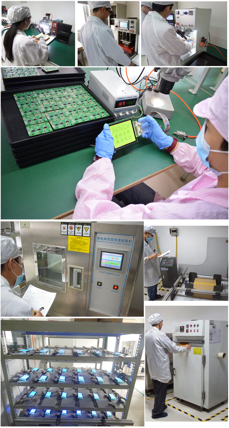 Custom 1602 Large Character LCD Module 8-Bit Parallel Interface Screen Stn 16X2 Big Character LCD