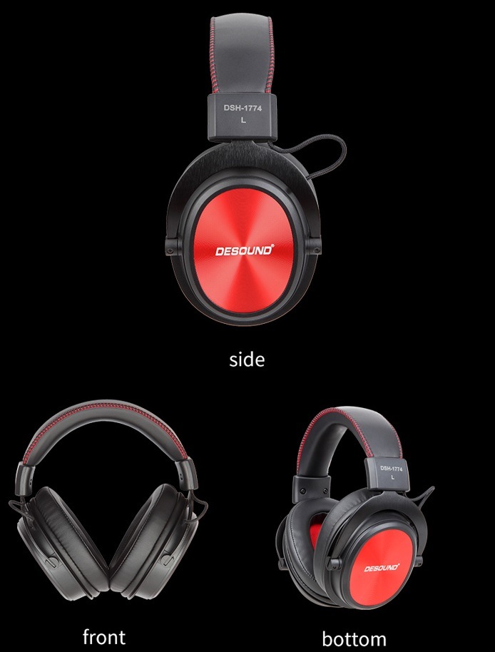 Stereo Headphone and Studio Headset with Excellent Sound Resolutions