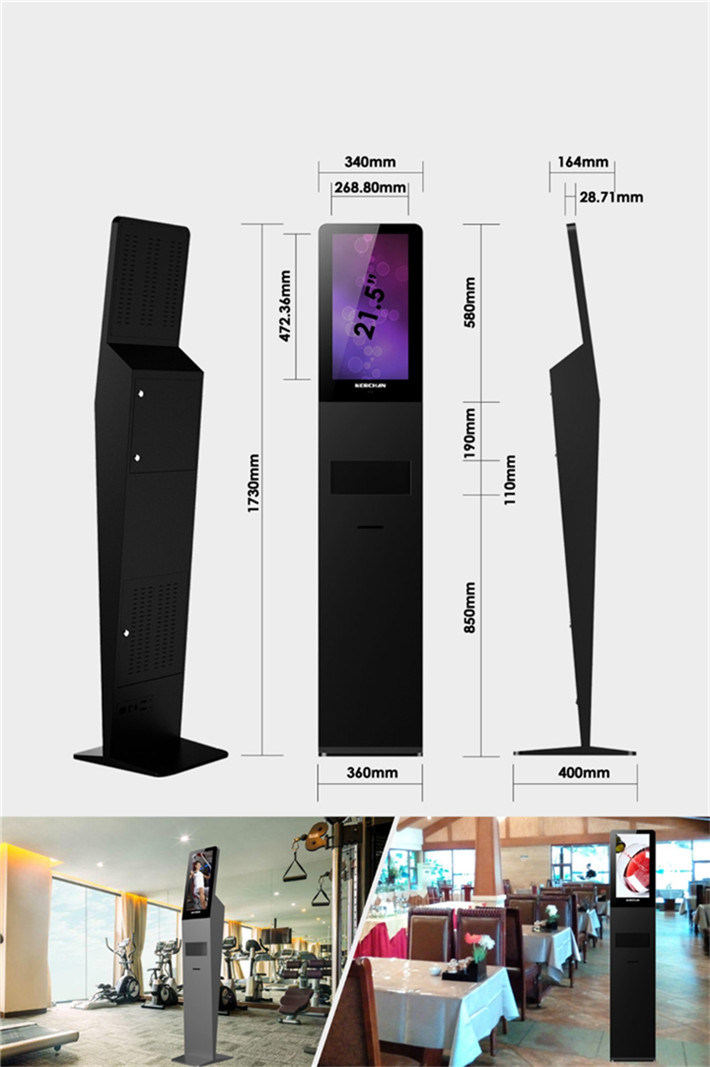32 Inch Vertical Display Self Service Wall Video LCD Digital Signage TV Advertising TV Advertising