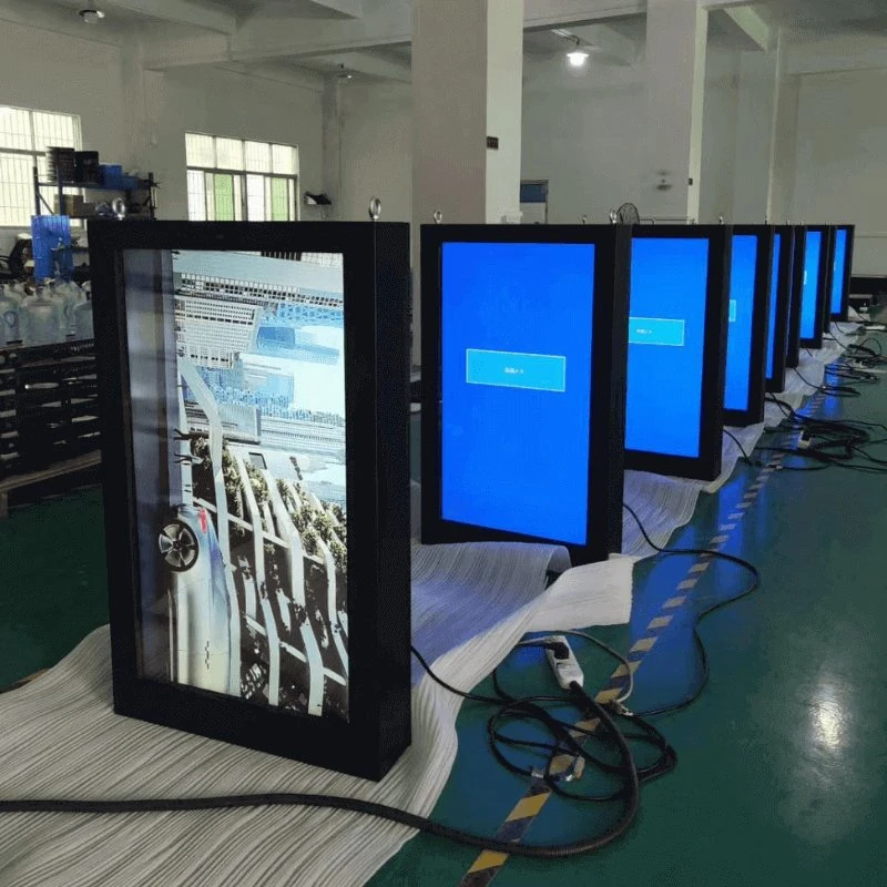 Custom Outdoor Advertising LCD Display 43 Inch Large Outdoor Digital Signage