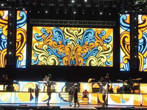 P3.91 High Definition Indoor Outdoor Full Color Rental LED Display for Stage Show