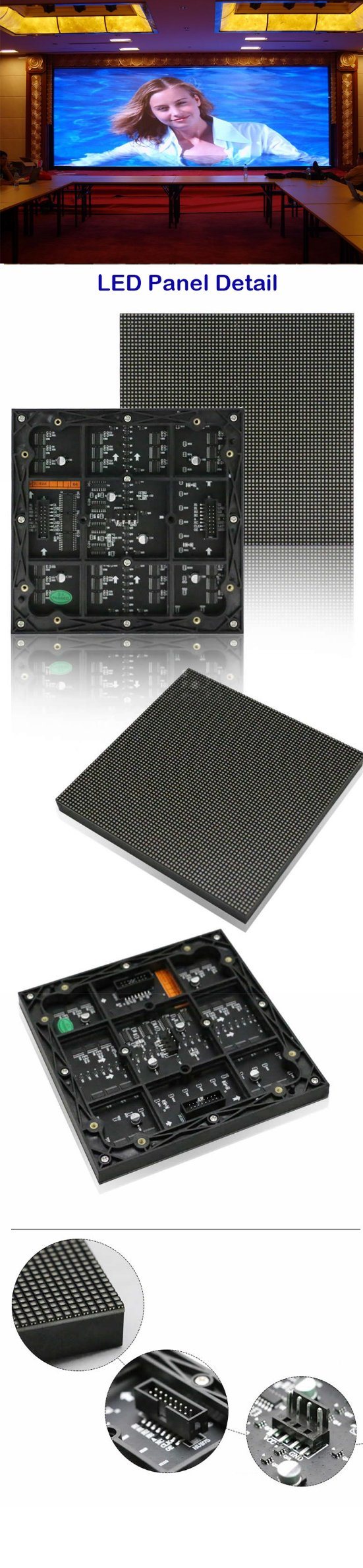 HD SMD LED Display Indoor P2.5 LED Display Modules