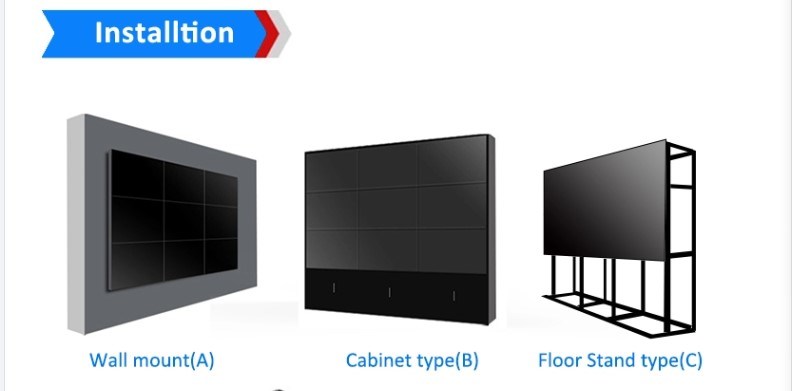 Super Video Wall Narrow Bezel LCD Video Wall for LG Original Panel