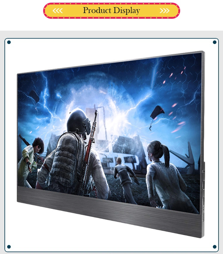 1920*1080P Portable and Practical 15.6 Inch Full HD Monitor 1920RGB*1080P Portable Monitors