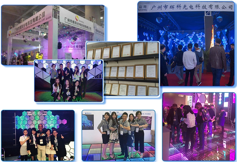 Indoor P3.91 P4.81 P6.25 Full Color LED Panel Dance Floor / LED Screen for Wedding Stage Decoration