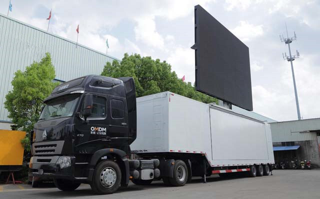 P5 Outdoor Advertising Full Color Video LED Screen for Truck