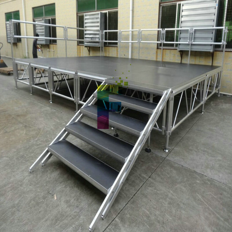 TUV and Ce Approval Strong Portable Stage, Concert Stage, Outdoor Concert Mobile Stage Sale