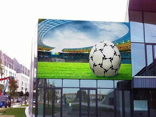 pH8mm LED Advertising Display Board Outdoor LED Screen for Concert with Iron Cabinet