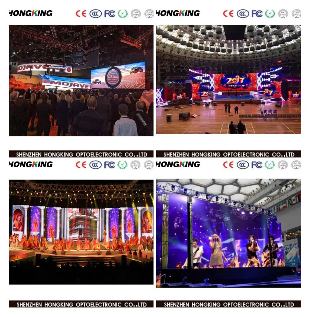 P2.976 P3.91 P4.81 Full Color Stage LED Video Wall for Events