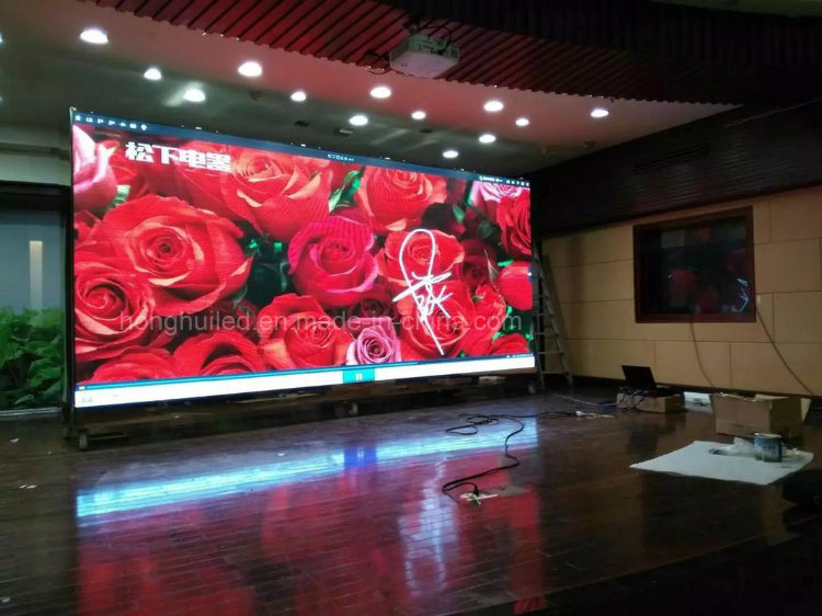 Easy Maintenance P3 P4 P5 P6 LED Fixed Display Screen Panel for Indoor Airport Advertising