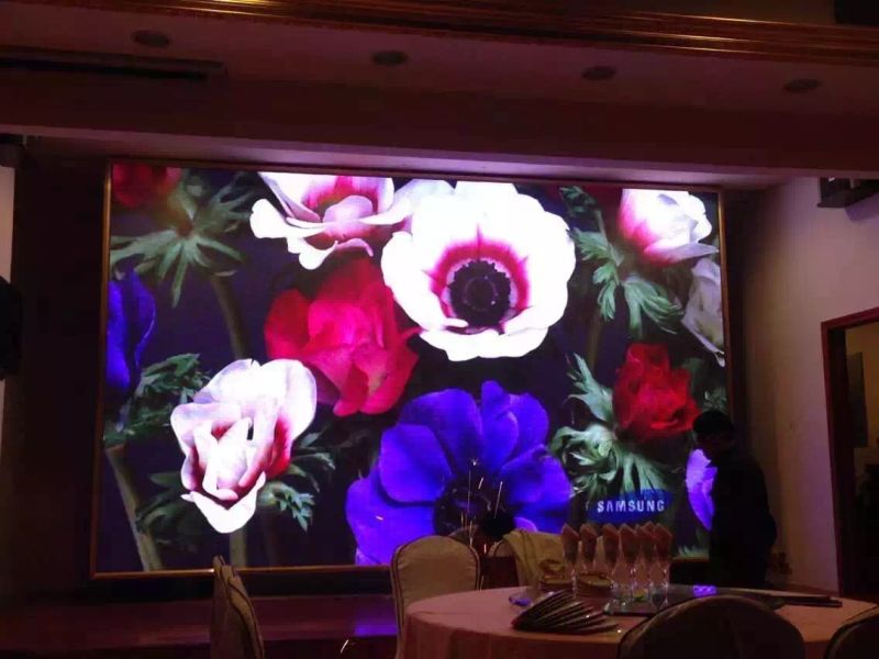 P7.62 Indoor Full Color LED Display Screen/Panel Videowall for Advertising