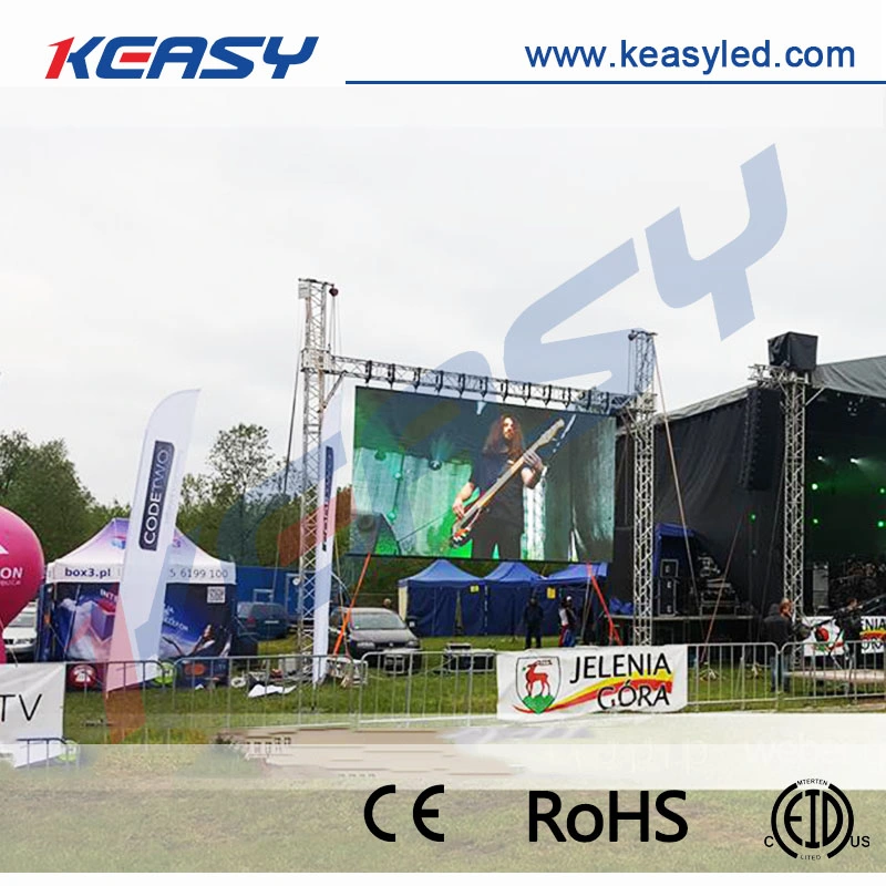 P3.9, P4.8, P5.9 Outdoor LED Advertising Display for Rental Events