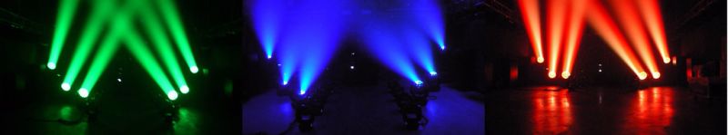 RGB LED Moving Head Light Stage Lighting for Concert