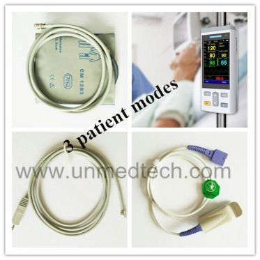 Portable Silicone Sleeve Handheld Vital Signs Monitor for Hospital