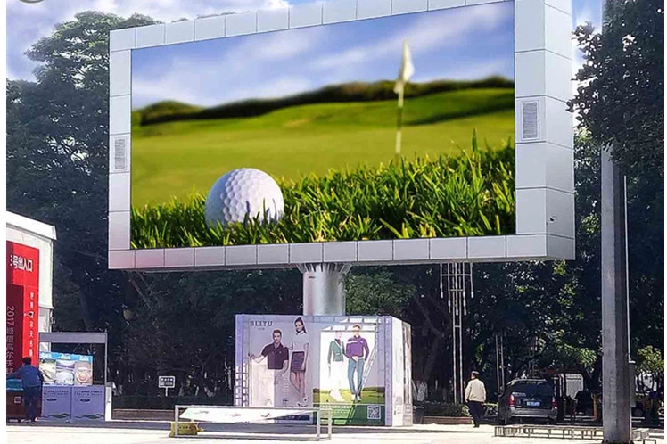 SMD3535 Waterproof High Resolution Anti-Cold Outdoor Advertising LED Display Screen
