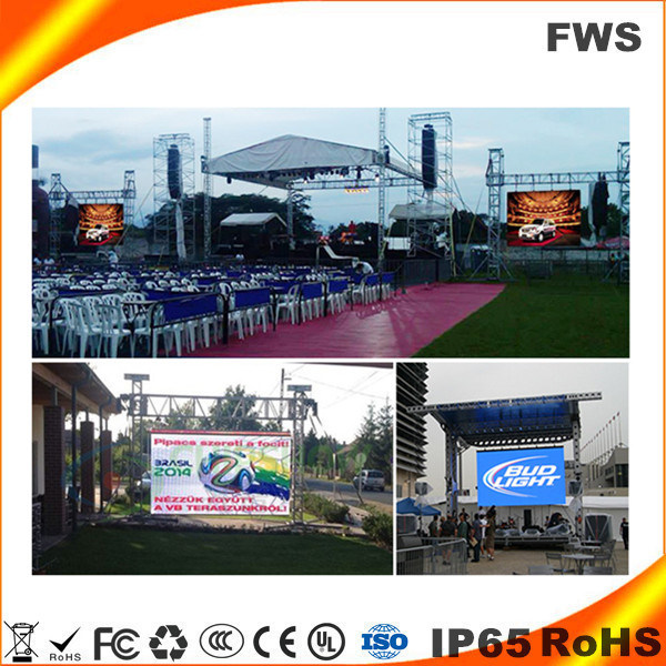 P5.95mm HD Full Color Outdoor LED Display for Rental
