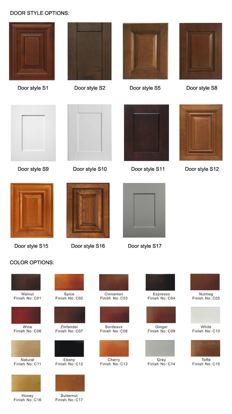 Customized Solid All Wood Kitchen Cabinet Cupboard Wardrobe